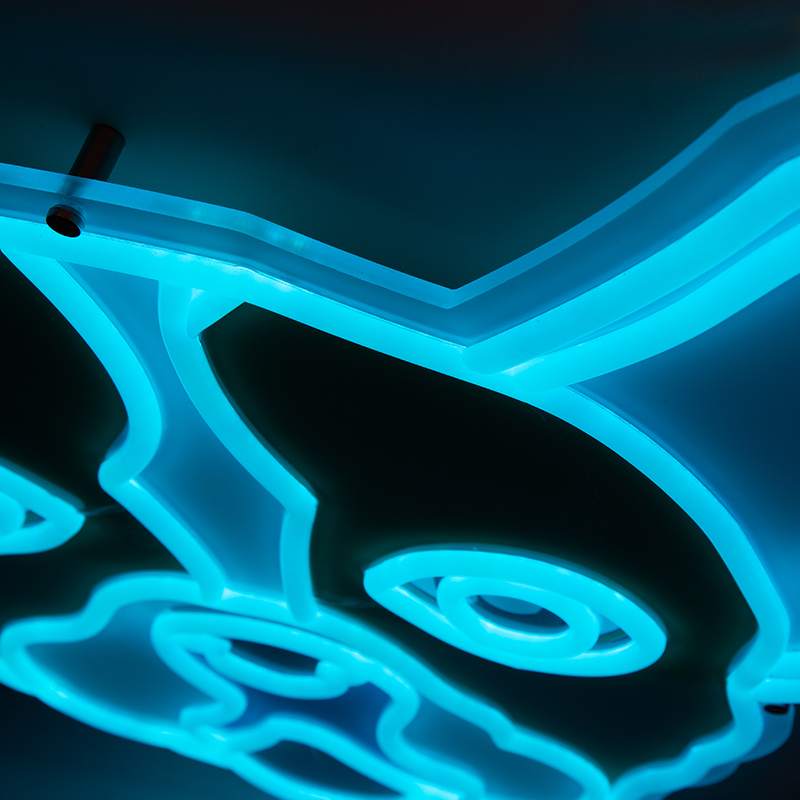 Blue Neon Sign