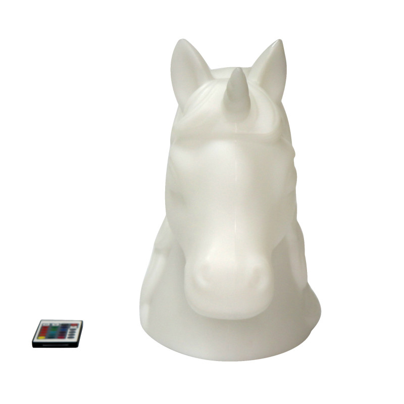 λάμπα led μονόκερος | 12 ιντσών RGB Unicorn Night Light Lamp IP65 Αδιάβροχο Unicorn LED Party Decorn