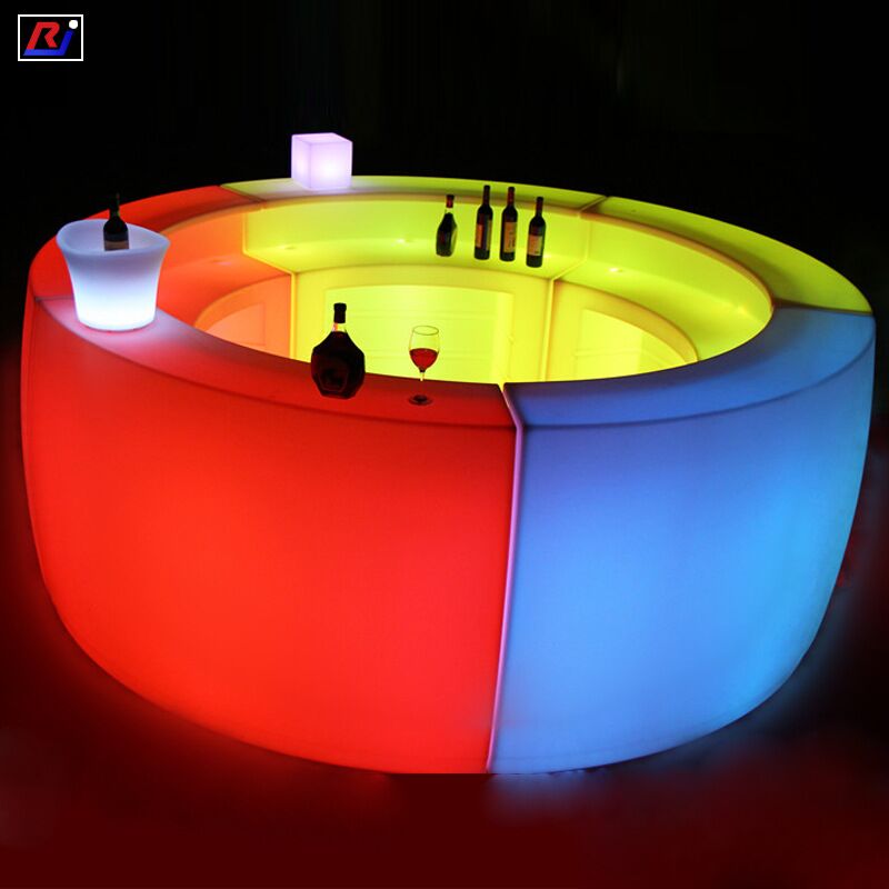 bar led table